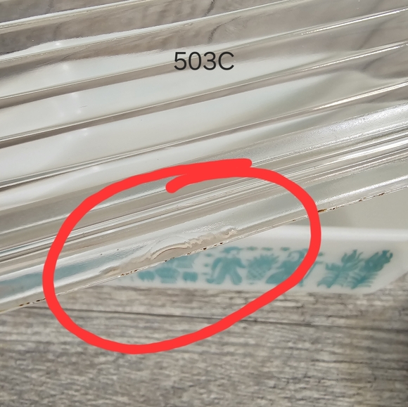 Pyrex Butterprint Turquoise Refrigerator Jar Set - Picture 7 of 10